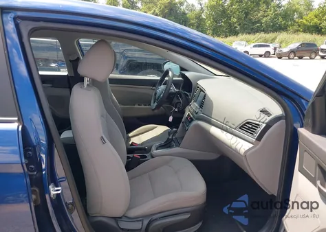 2018 Hyundai Elantra Sel from USA, damaged, VIN 5NPD84LF8JH331088